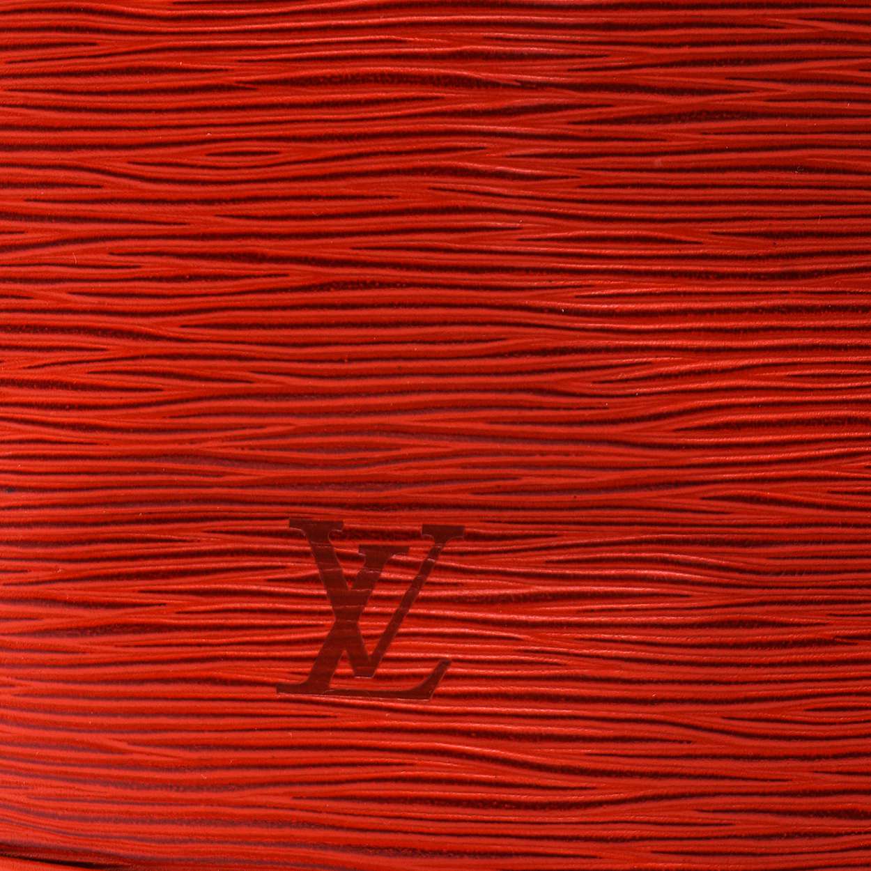 Louis Vuitton - Red Epi Leather Noe Bucket Bag
